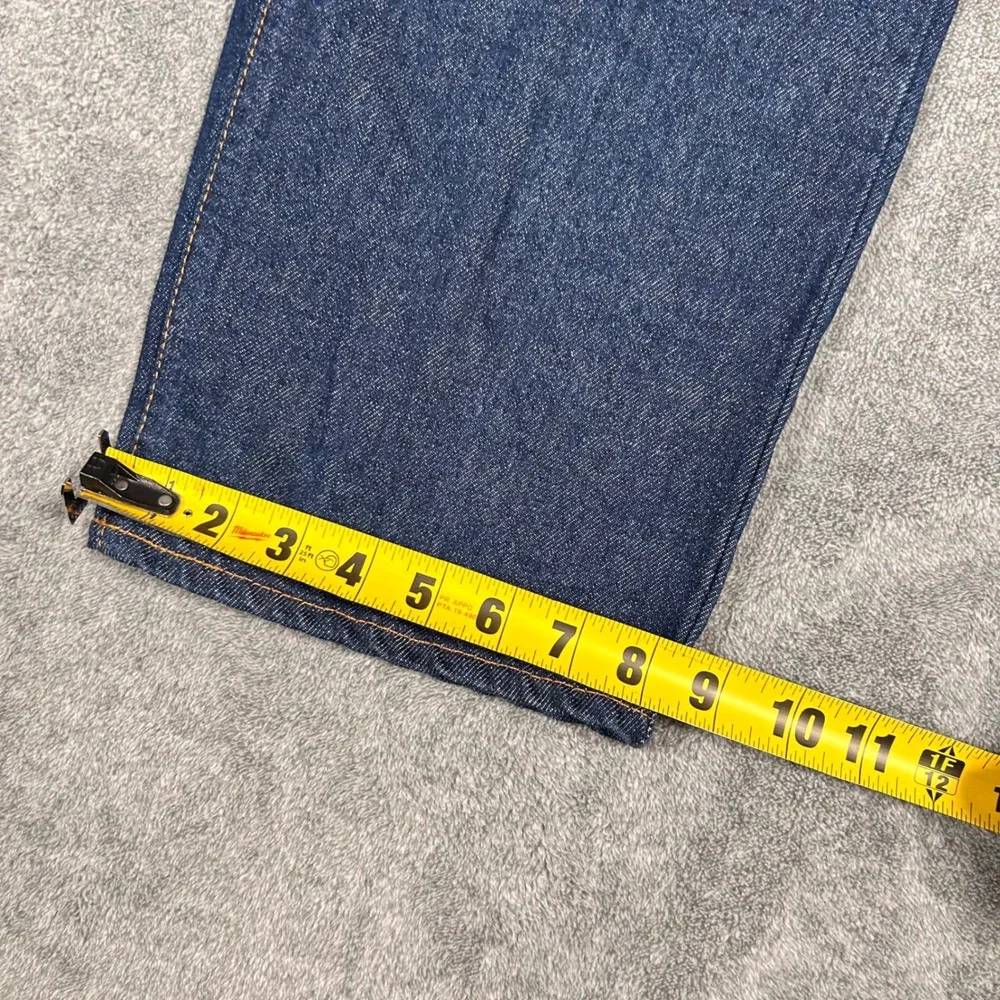 NWOT VTG Levi's 505 80's 0217 Raw Rigid Denim Jeans 42x34 Made in USA Blank Tab